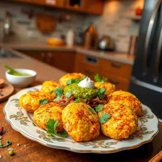 Ragada Pattice - Crispy Indian Chaat Food Recipe Made Easy